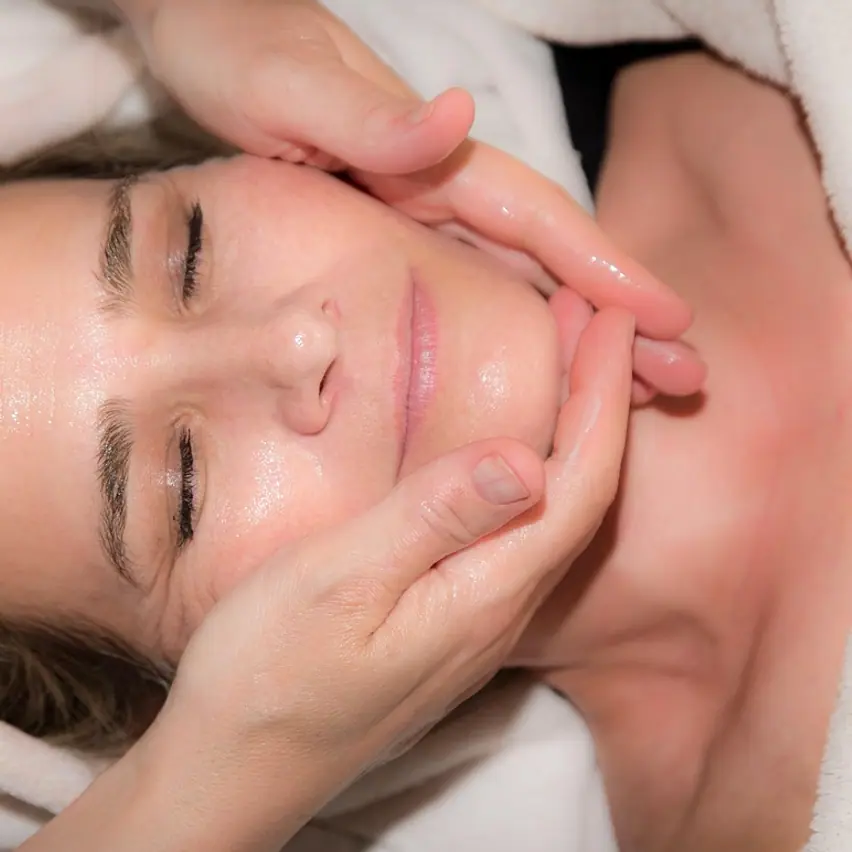 Ease, woman and sleep