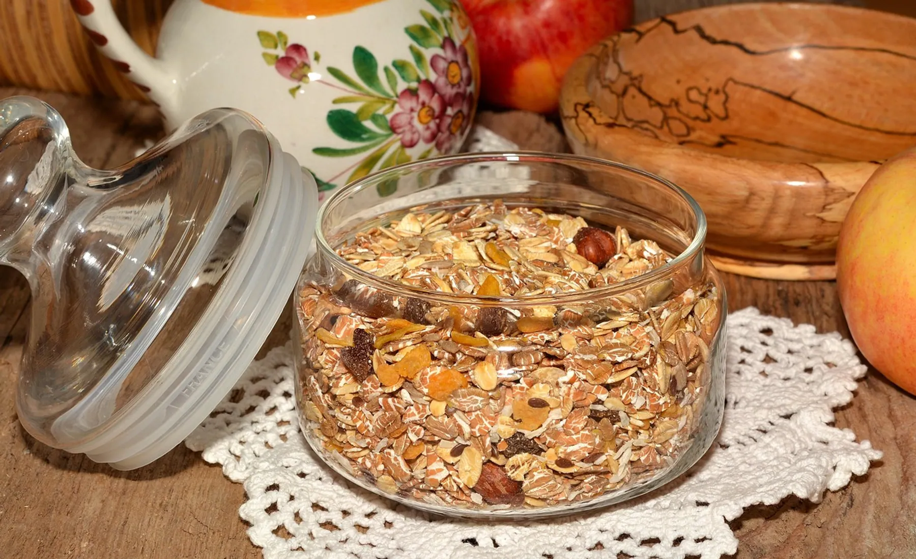 Cereal, healthy and breakfast